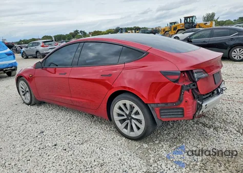 2022 Tesla Model 3 z USA, uszkodzony, nr VIN 5YJ3E1EBXNF168994